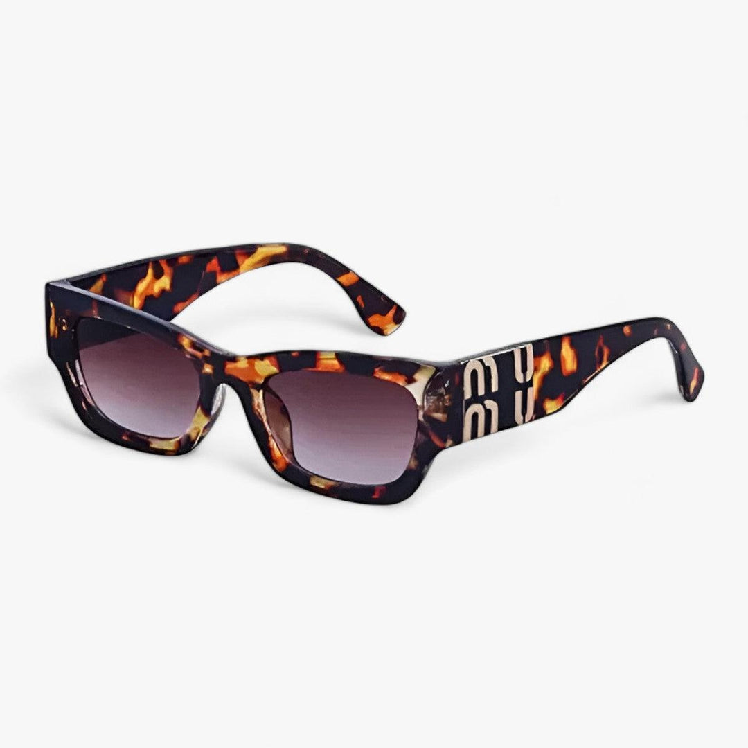Trendy Cat Eye Dameszonnebrillen | Mode en UV-bescherming in Één-Elektronica/Gadgets-Calora-oranje violet-Calora