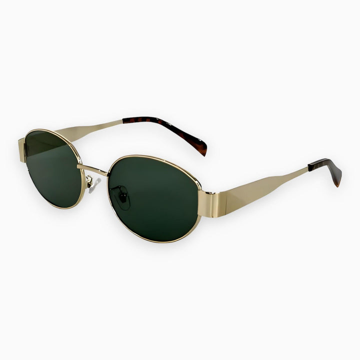 Trendy Elysian Zonnebril met Glinsterende Details voor Stijlvolle Fashionista's-Elektronica/Gadgets-Calora-Zwart/Zilver-Calora