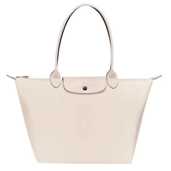 Trendy Grote Schoudertas voor vrouwen-Handtassen-Calora-Beige-44x30x18cm-Calora