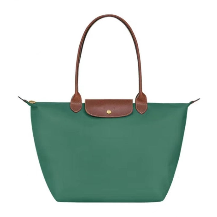 Trendy Grote Schoudertas voor vrouwen-Handtassen-Calora-Groen-44x30x18cm-Calora