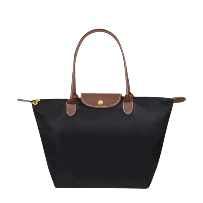 Trendy Grote Schoudertas voor vrouwen-Handtassen-Calora-Zwart-44x30x18cm-Calora