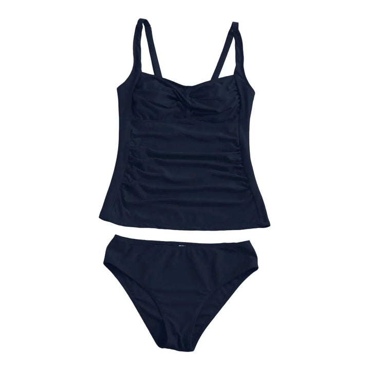 Tweedelig Shapewear Tankini met Buikbedekking-Zwemkleding-Calora-Groen-S-Calora