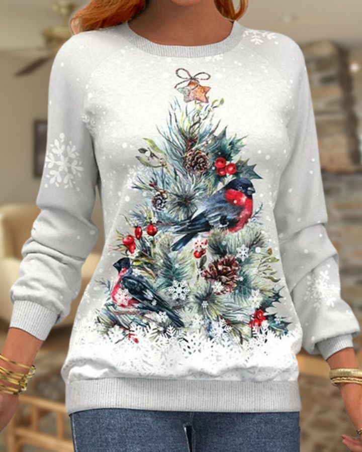 Twinkel | Elegante warme winter Kerst Trui Capuchon-Sweaters-Calora-S-Calora
