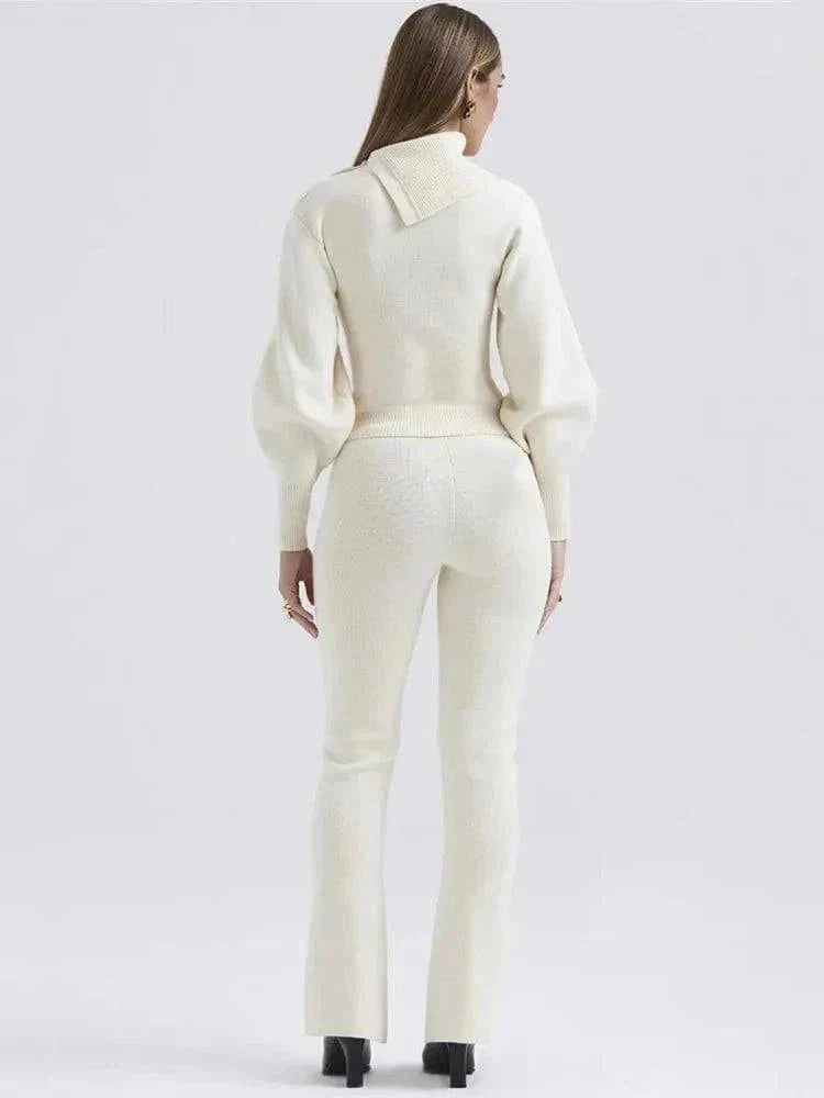CALORA_ Twinset voor Comfort en Elegantie in Diverse Kleuren