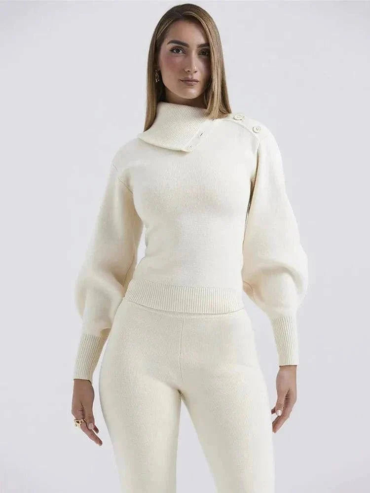 CALORA_ Twinset voor Comfort en Elegantie in Diverse Kleuren
