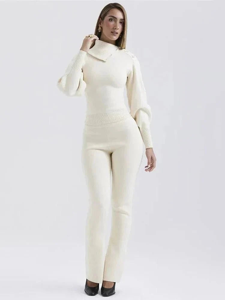 CALORA_ Twinset voor Comfort en Elegantie in Diverse Kleuren