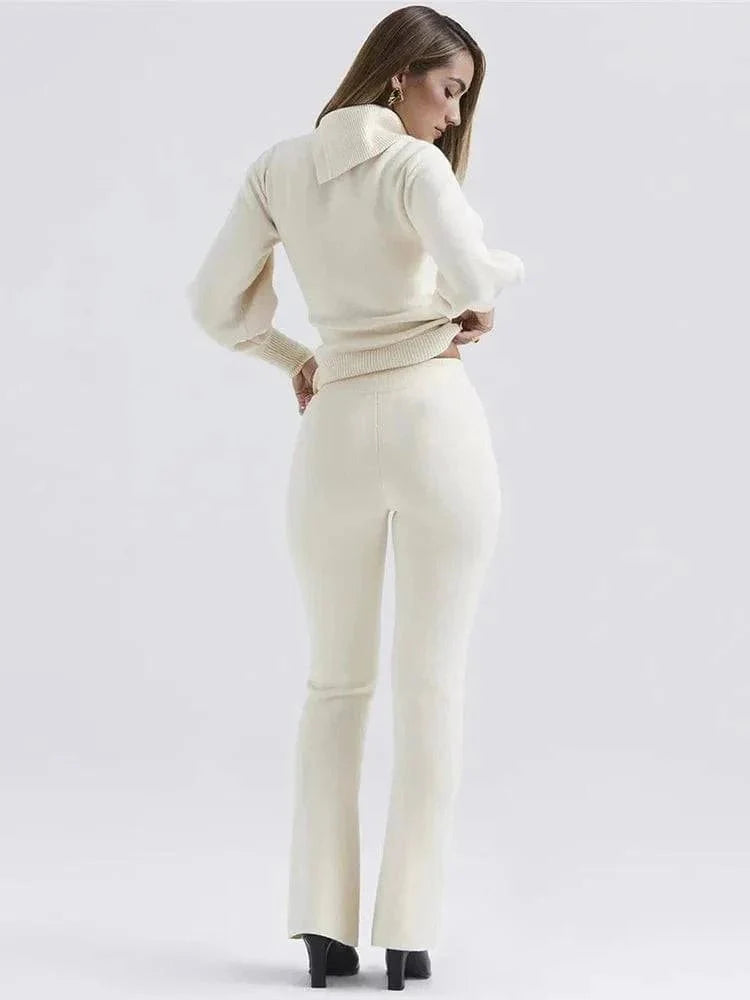CALORA_ Twinset voor Comfort en Elegantie in Diverse Kleuren