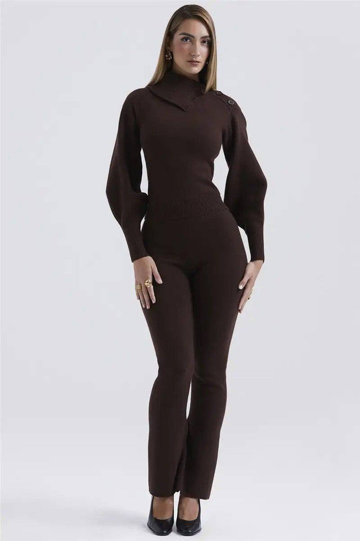 CALORA_ Twinset voor Comfort en Elegantie in Diverse Kleuren