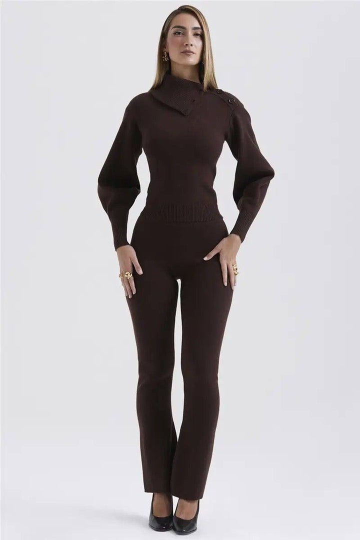 CALORA_ Twinset voor Comfort en Elegantie in Diverse Kleuren