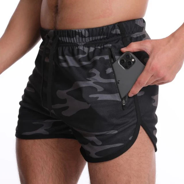 Tyler | Moderne Fitness Shorts-Sportkleding & Accessoires-Calora-Camo-XL-Calora