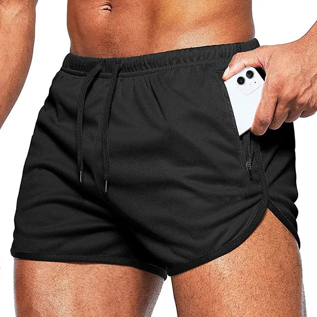 Tyler | Moderne Fitness Shorts-Sportkleding & Accessoires-Calora-Zwart-XXXL-Calora