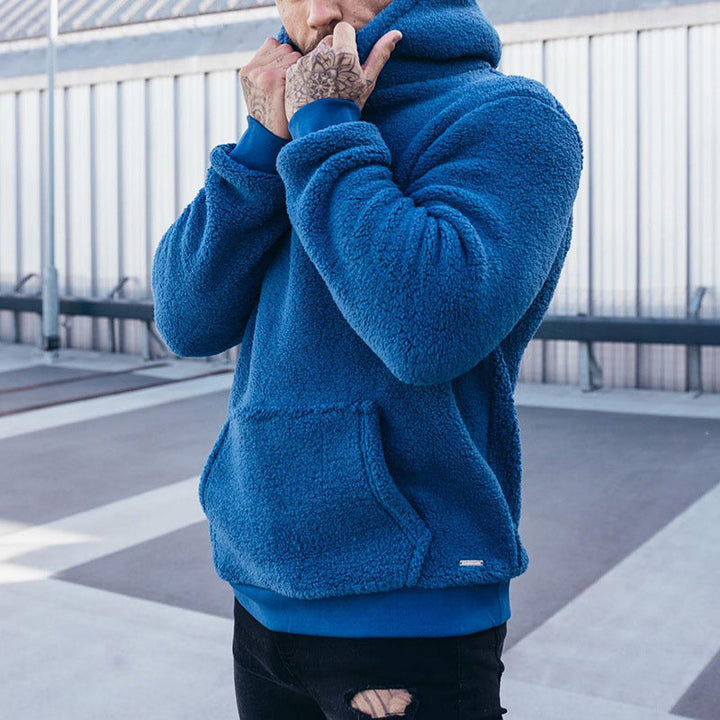 CALORA_ Ultrazachte Pluche Hoodie