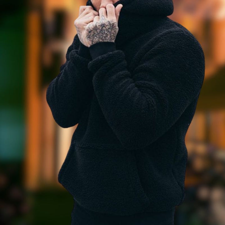 CALORA_ Ultrazachte Pluche Hoodie