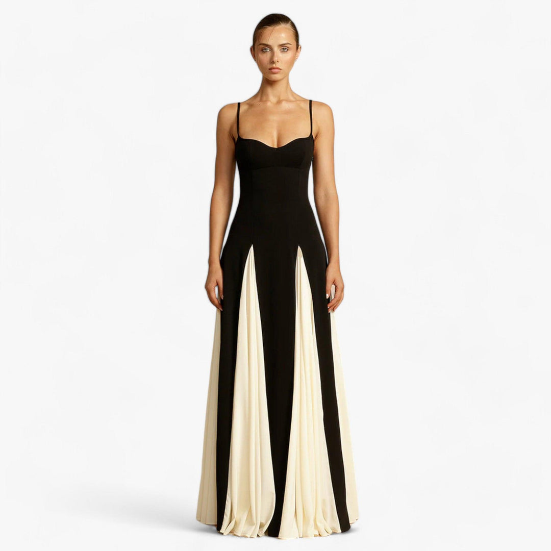 Unieke Elegante Lange en verfijnde maxi Jurk-Zomer Jurken-Calora-S-Calora
