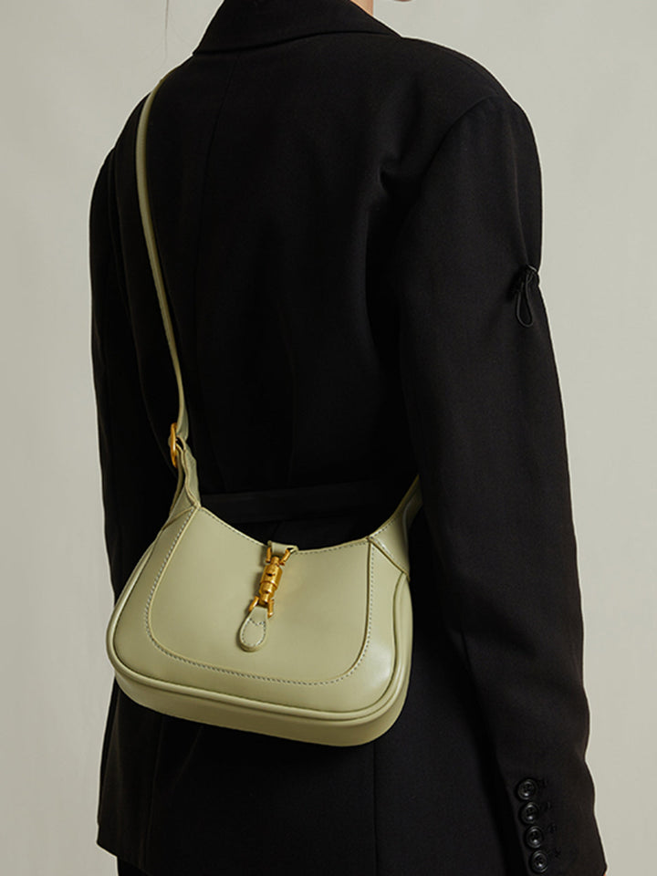 Utility Tweezijdige Luxe Handtas-Handtassen-Calora-Lichtgroen-Calora