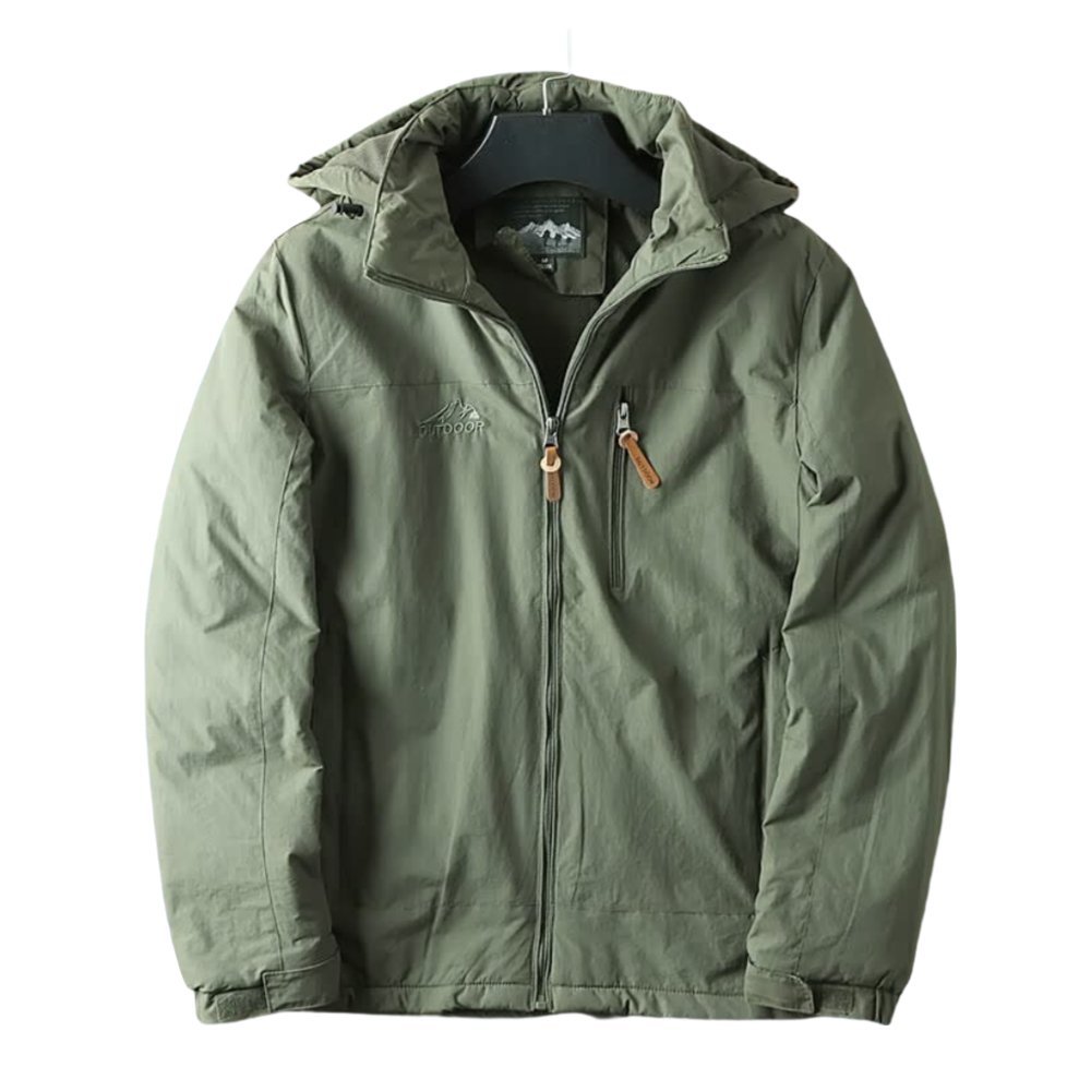 Valor | Elegante Warme Heren Tussenjas-Zomer Jassen-Calora-Groen-S-Calora