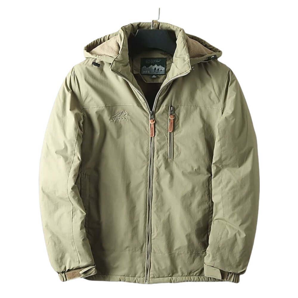 Valor | Elegante Warme Heren Tussenjas-Zomer Jassen-Calora-Khaki-S-Calora