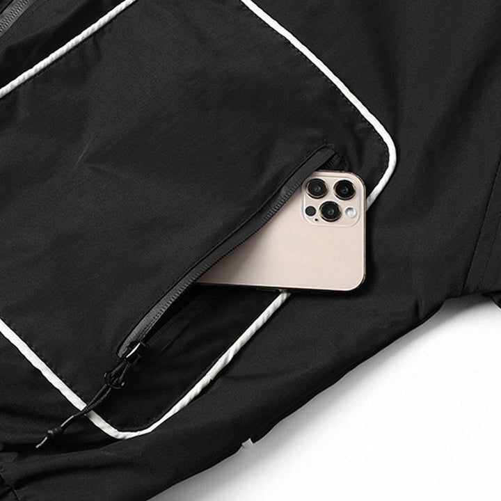CALORA_ Vanguard | Reflecterende Jas - Slim-fit, Waterproof Polyester