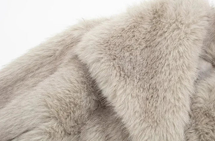 Vara | Warme Faux Jas-Zomer Jassen-Calora-Beige-XS-Calora