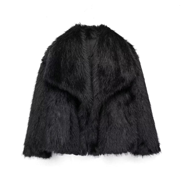 Vara | Warme Faux Jas-Zomer Jassen-Calora-Zwart-XS-Calora