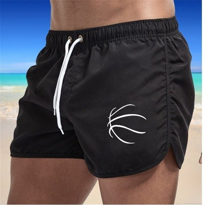 Varron | Sneldrogende Heren Zwembroek met sportieve look-Zwemkleding-Calora-Geel-S-Calora