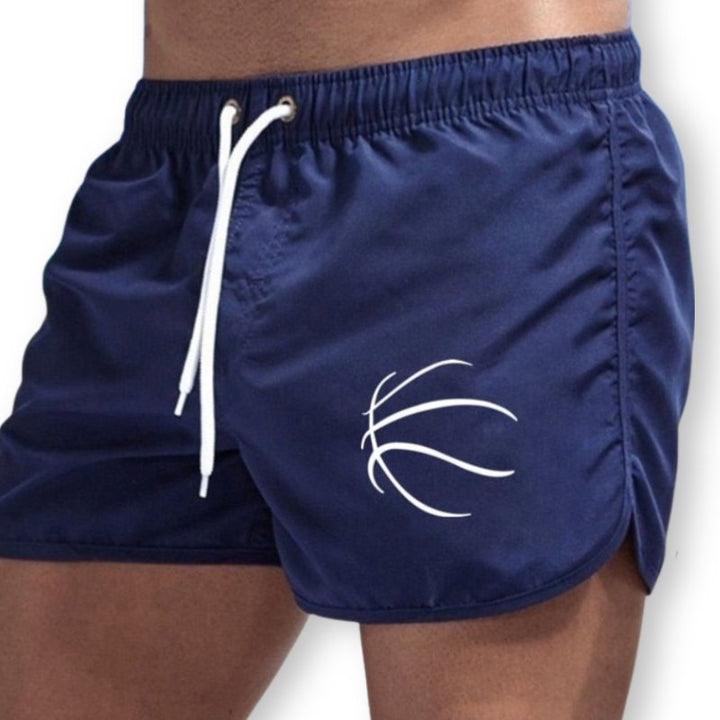 Varron | Sneldrogende Heren Zwembroek met sportieve look-Zwemkleding-Calora-Geel-S-Calora