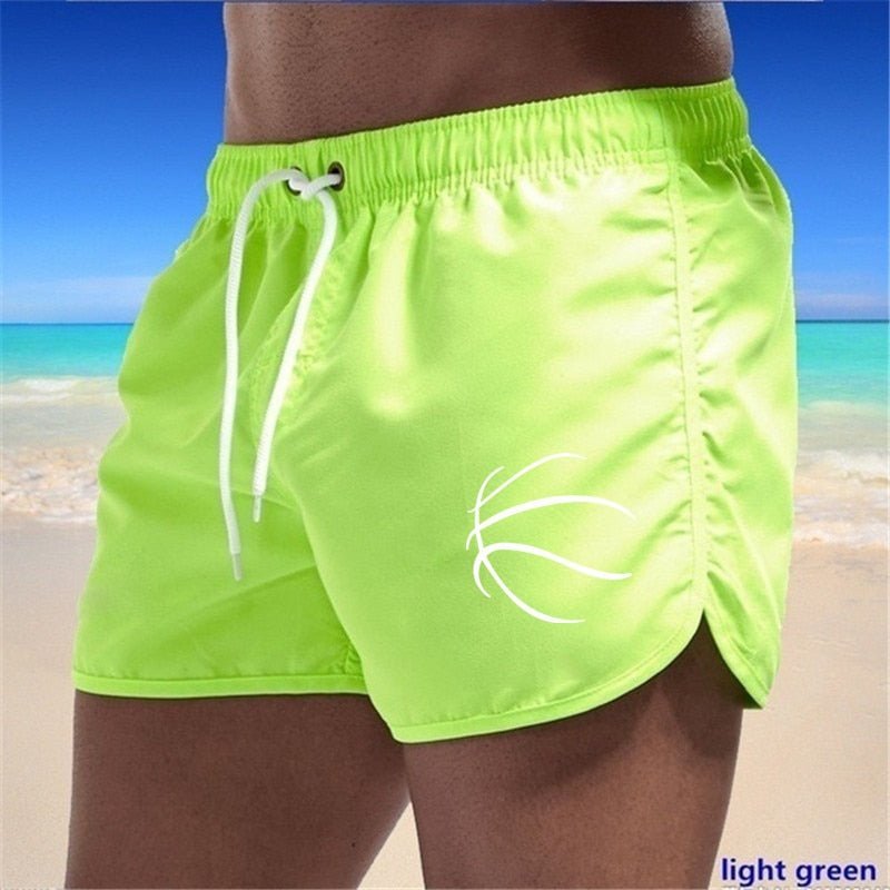 Varron | Sneldrogende Heren Zwembroek met sportieve look-Zwemkleding-Calora-Groen-S-Calora