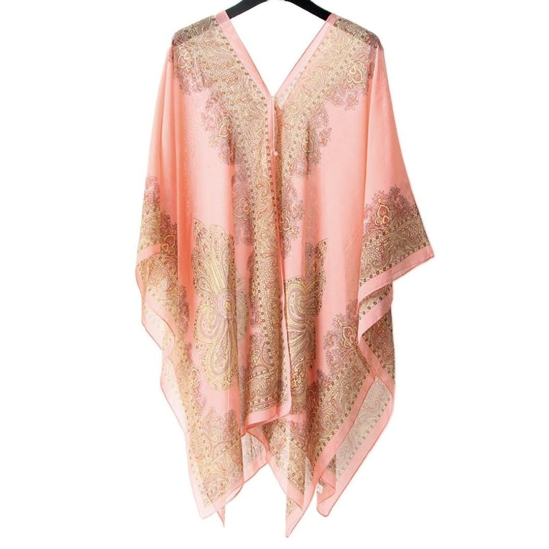 Velissa | Bikini Cover up voor Strand-Zwemkleding-Calora-Roze-Calora