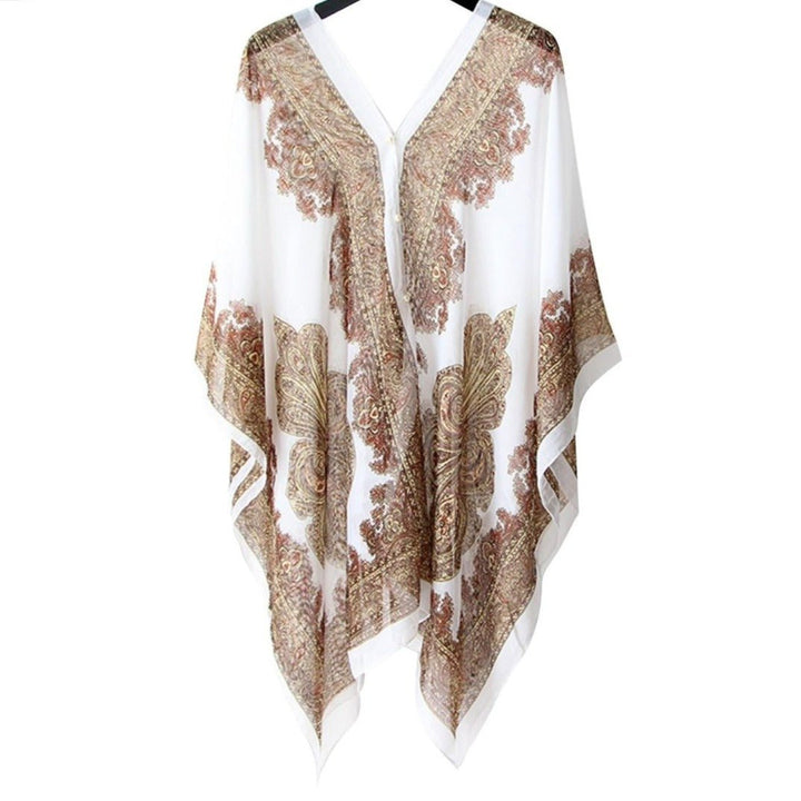 Velissa | Bikini Cover up voor Strand-Zwemkleding-Calora-Wit-Calora