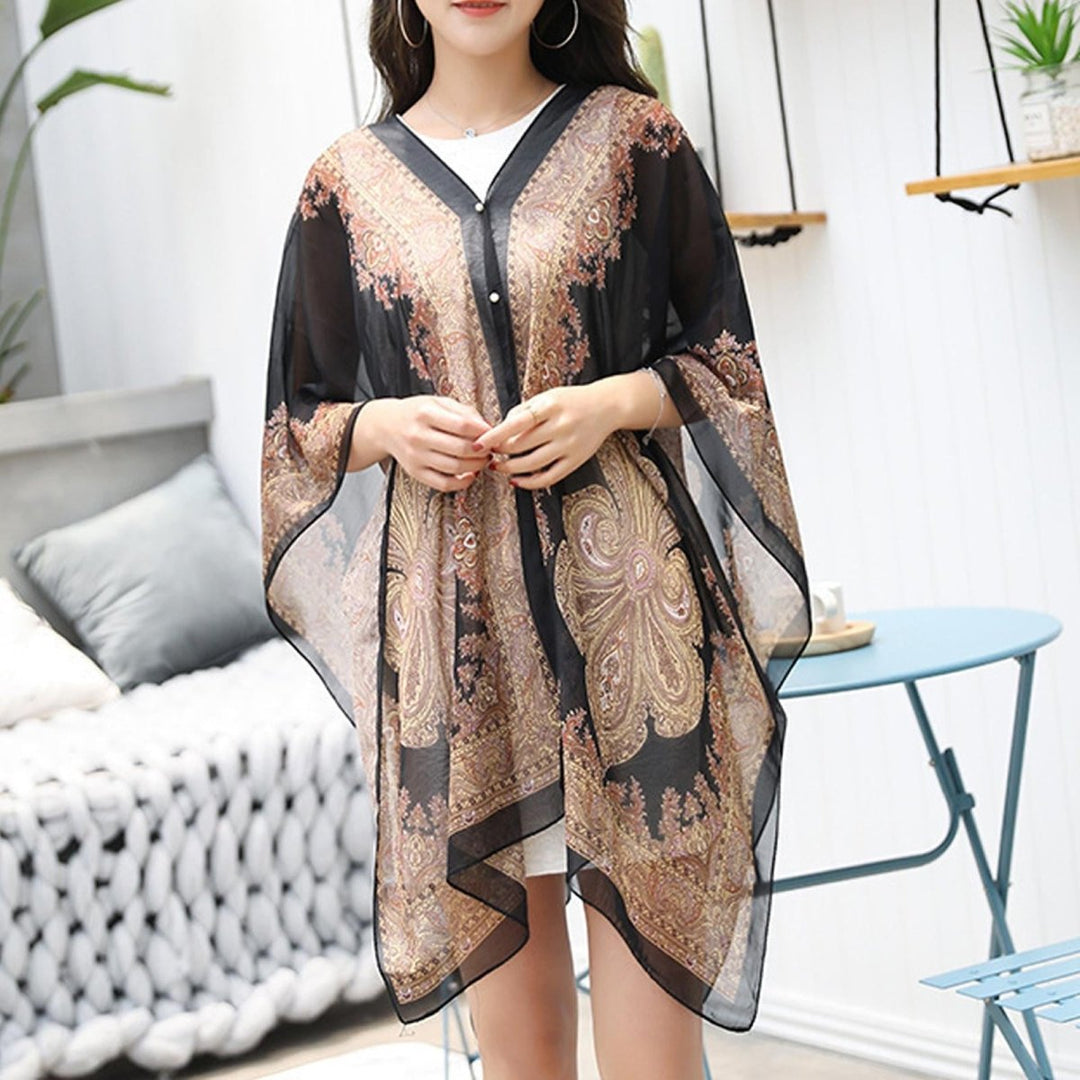 Velissa | Bikini Cover up voor Strand-Zwemkleding-Calora-Zwart-Calora