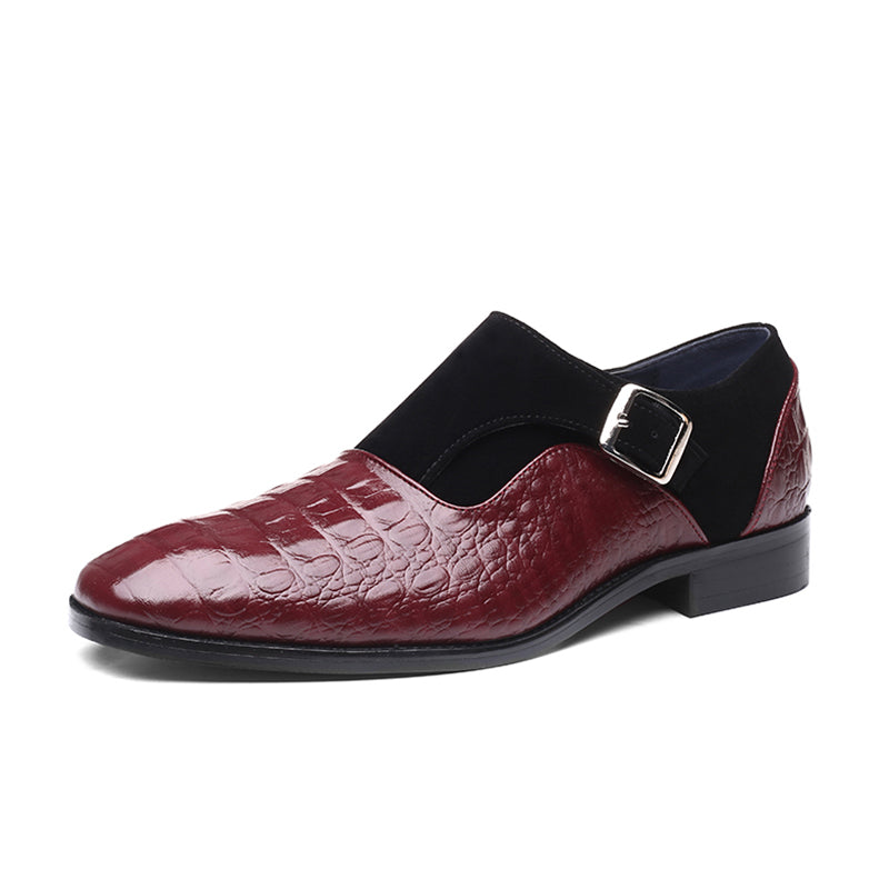 Vento | Stijlvolle bordeaux Heren Loafers-Loafers-Calora-39-Calora