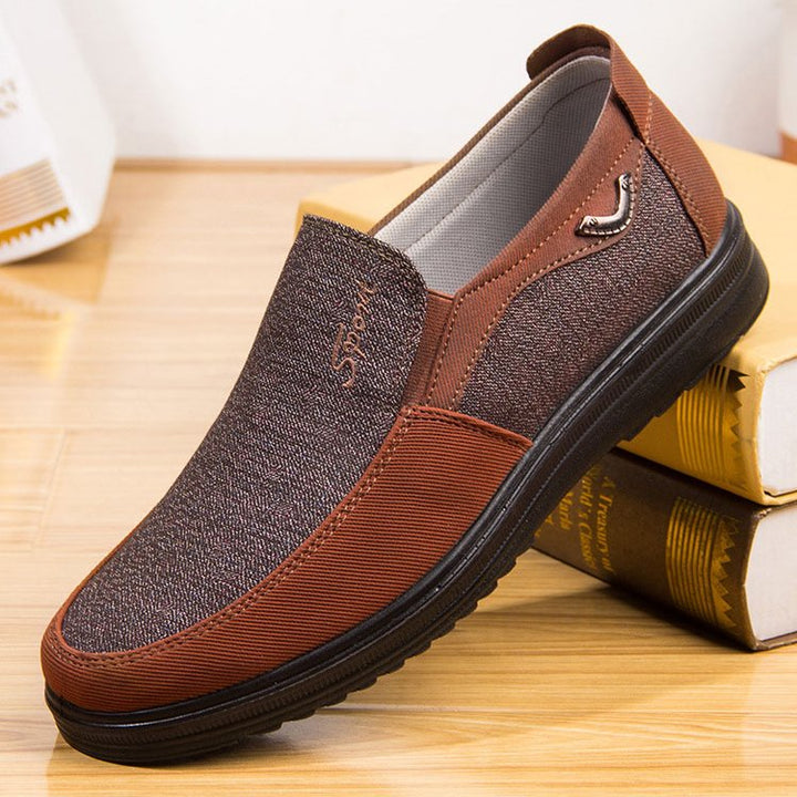 Veradon | Heren Loafers Ademend Lichtgewicht Instappers-Loafers-Calora-Bruin-39-Calora
