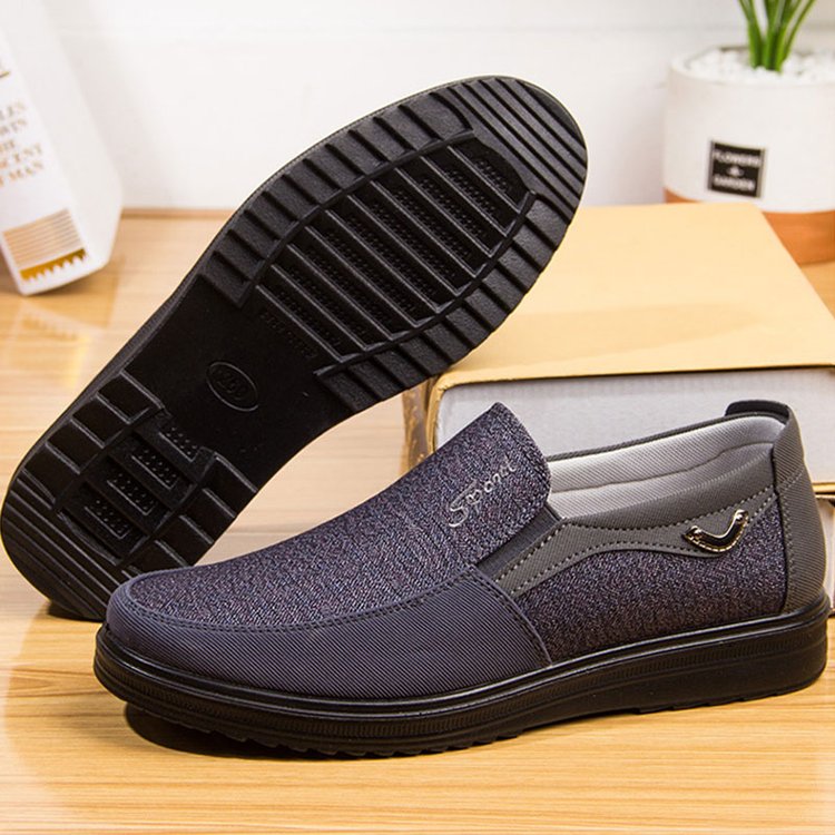 Veradon | Heren Loafers Ademend Lichtgewicht Instappers-Loafers-Calora-Bruin-39-Calora