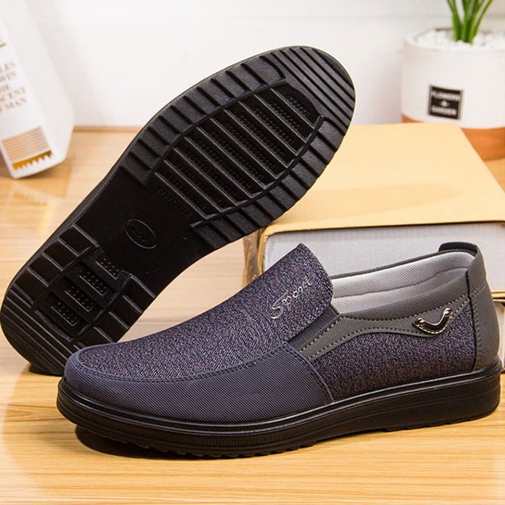 Veradon | Heren Loafers Ademend Lichtgewicht Instappers-Loafers-Calora-Bruin-39-Calora
