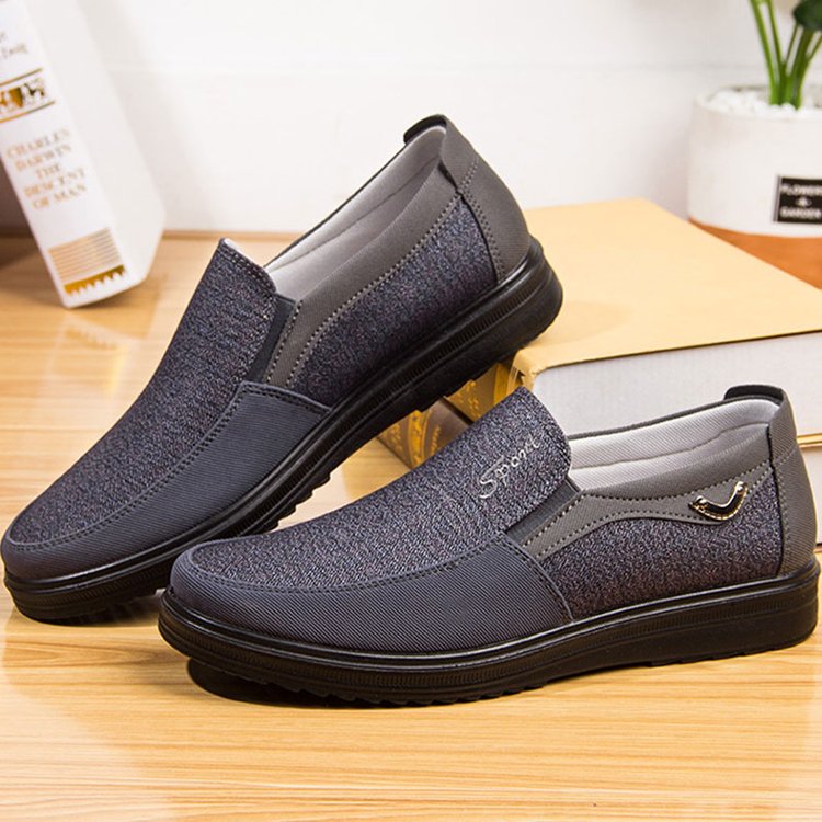Veradon | Heren Loafers Ademend Lichtgewicht Instappers-Loafers-Calora-Bruin-39-Calora