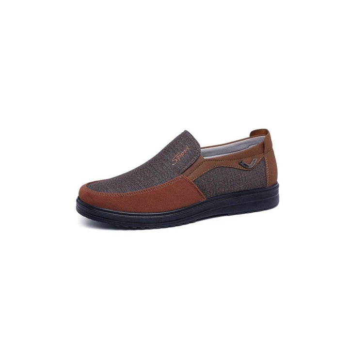 Veradon | Heren Loafers Ademend Lichtgewicht Instappers-Loafers-Calora-Bruin-39-Calora