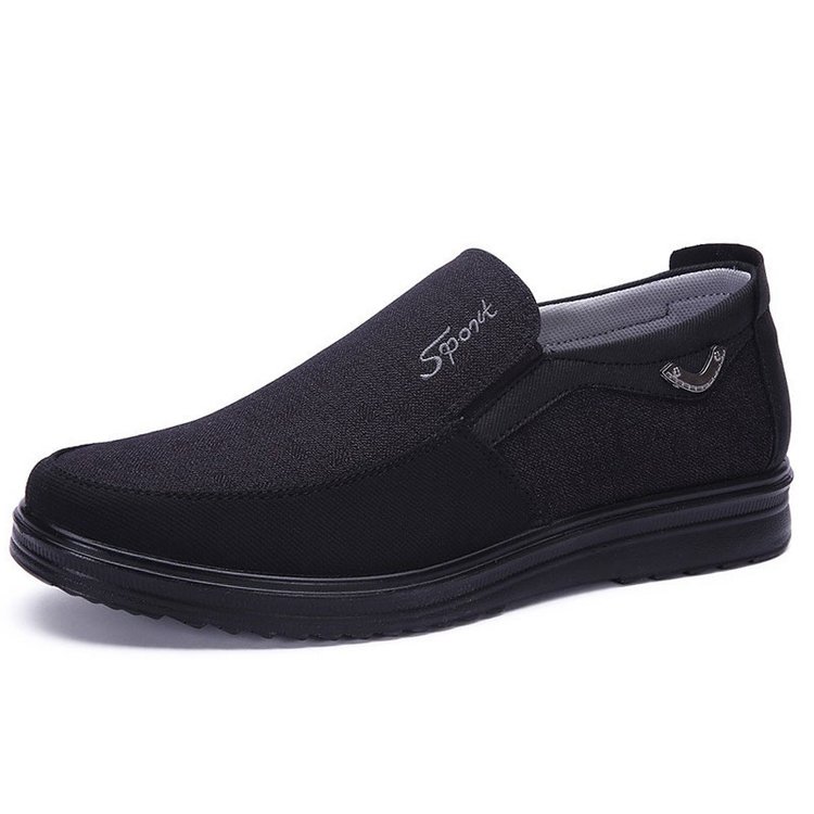 Veradon | Heren Loafers Ademend Lichtgewicht Instappers-Loafers-Calora-Zwart-39-Calora