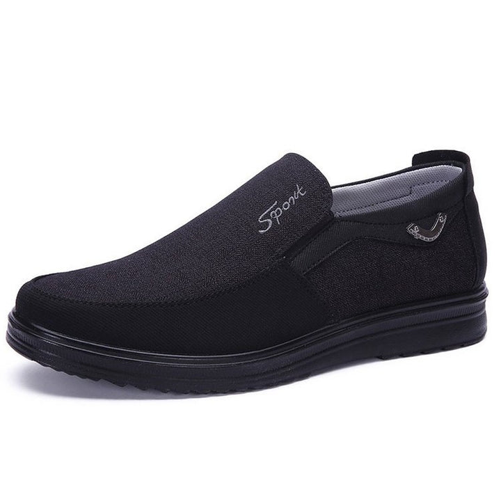 Veradon | Heren Loafers Ademend Lichtgewicht Instappers-Loafers-Calora-Zwart-39-Calora