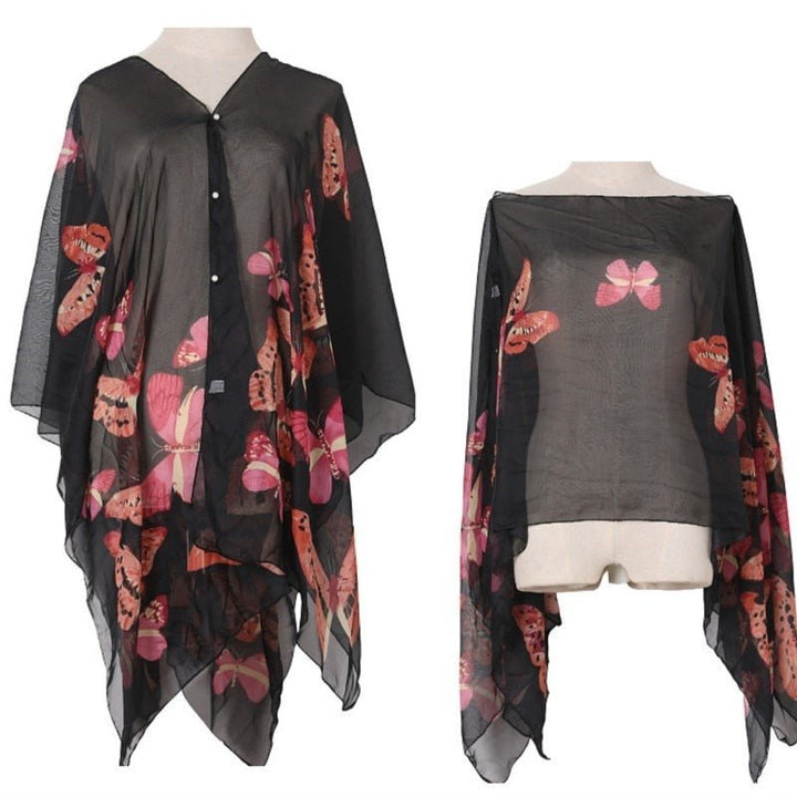 Verenia | Bikini Strand Kimono-Zwemkleding-Calora-Groen-Één maat-Calora