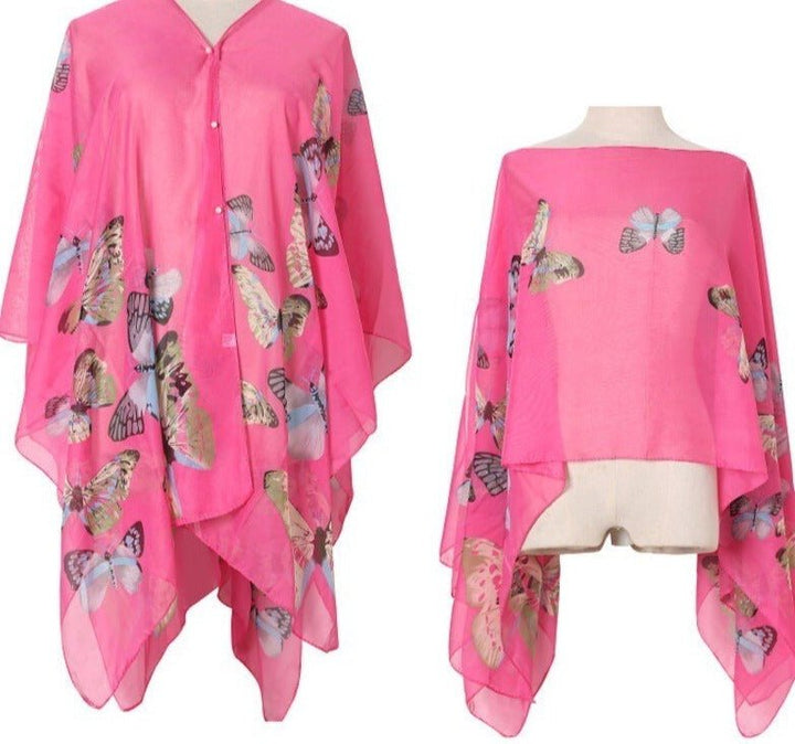 Verenia | Bikini Strand Kimono-Zwemkleding-Calora-Groen-Één maat-Calora
