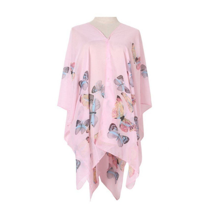 Verenia | Bikini Strand Kimono-Zwemkleding-Calora-Groen-Één maat-Calora