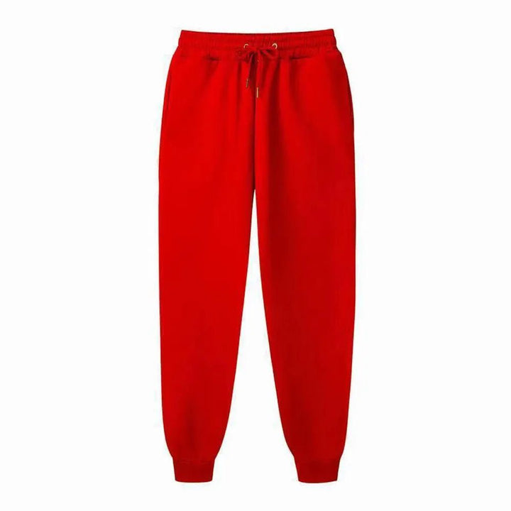 Verono | Zachte Comfortabele Joggingbroek-Sportkleding & Accessoires-Calora-Rood-S-Calora