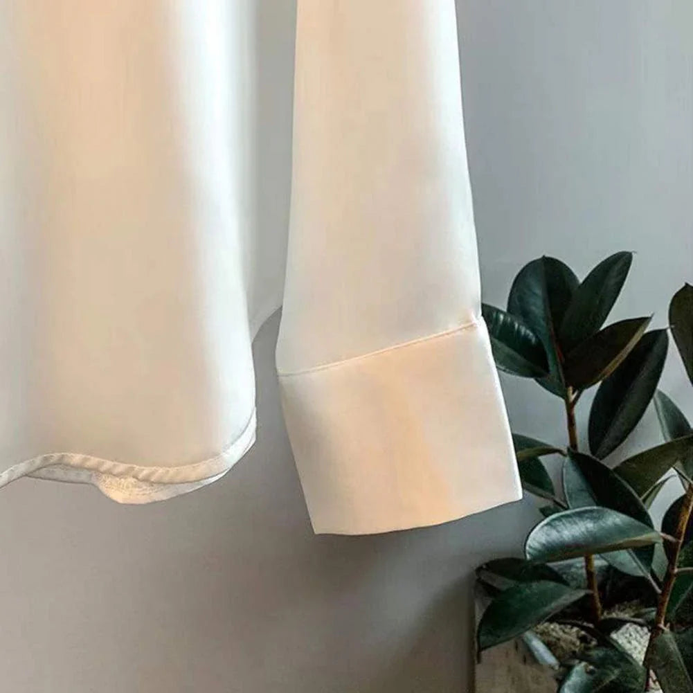 CALORA_ Versalina | Luxe nette Blouse van Zijden