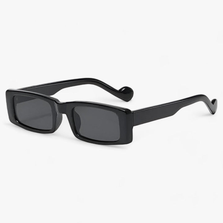Vierkante Retro Zonnebril in Jelly Kleur - Trendy en Stijlvolle Zonnebril voor Mannen en Vrouwen-Elektronica/Gadgets-Calora-ZwartGrijs-Calora