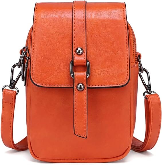 CALORA_ Vintage Multifunctionele Zachte Leren Schoudertas voor Dames