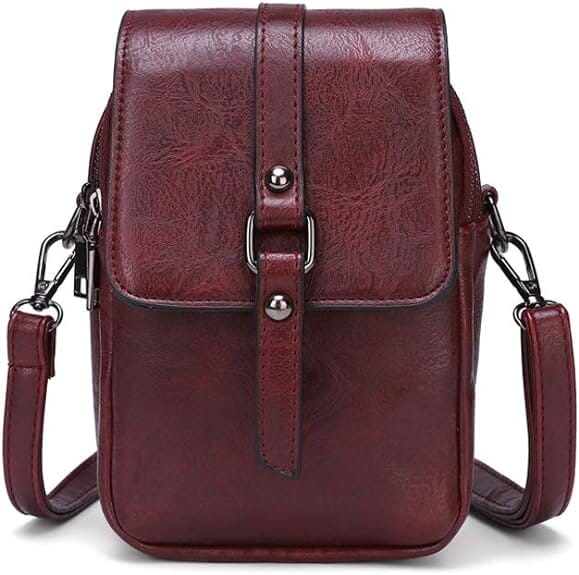 CALORA_ Vintage Multifunctionele Zachte Leren Schoudertas voor Dames