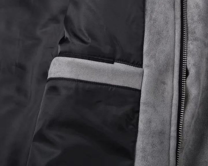 CALORA_ Vintage Streetwear Jack met Katoenmix voor Comfortabele Stijl