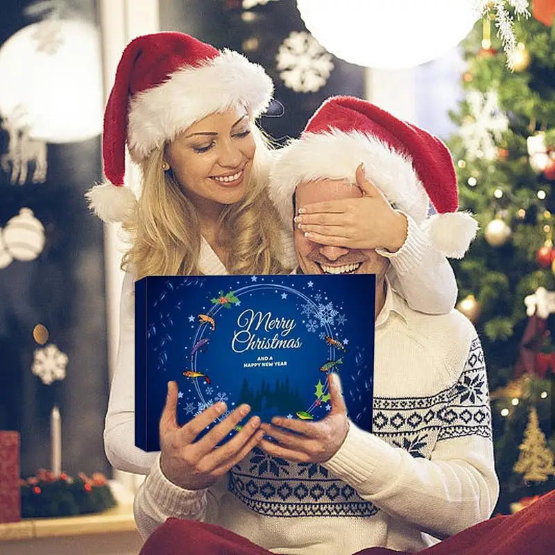 Visspullen Advent Kalender | 24 Dagen Kerst Advents Kalender Voor Vissers-Elektronica/Gadgets-Calora-Snoek-Calora