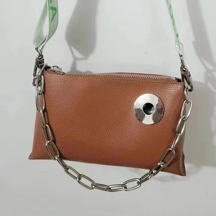 Vista | Unieke PU Leren Handtas-Handtassen-Calora-Bruin-Calora