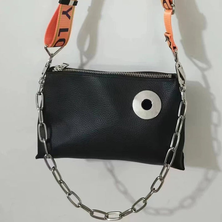 Vista | Unieke PU Leren Handtas-Handtassen-Calora-Zwart-Calora